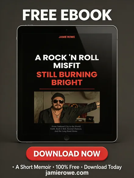 Free eBook – A Rock 'N Roll Misfit Still Burning Bright by Jamie Rowe